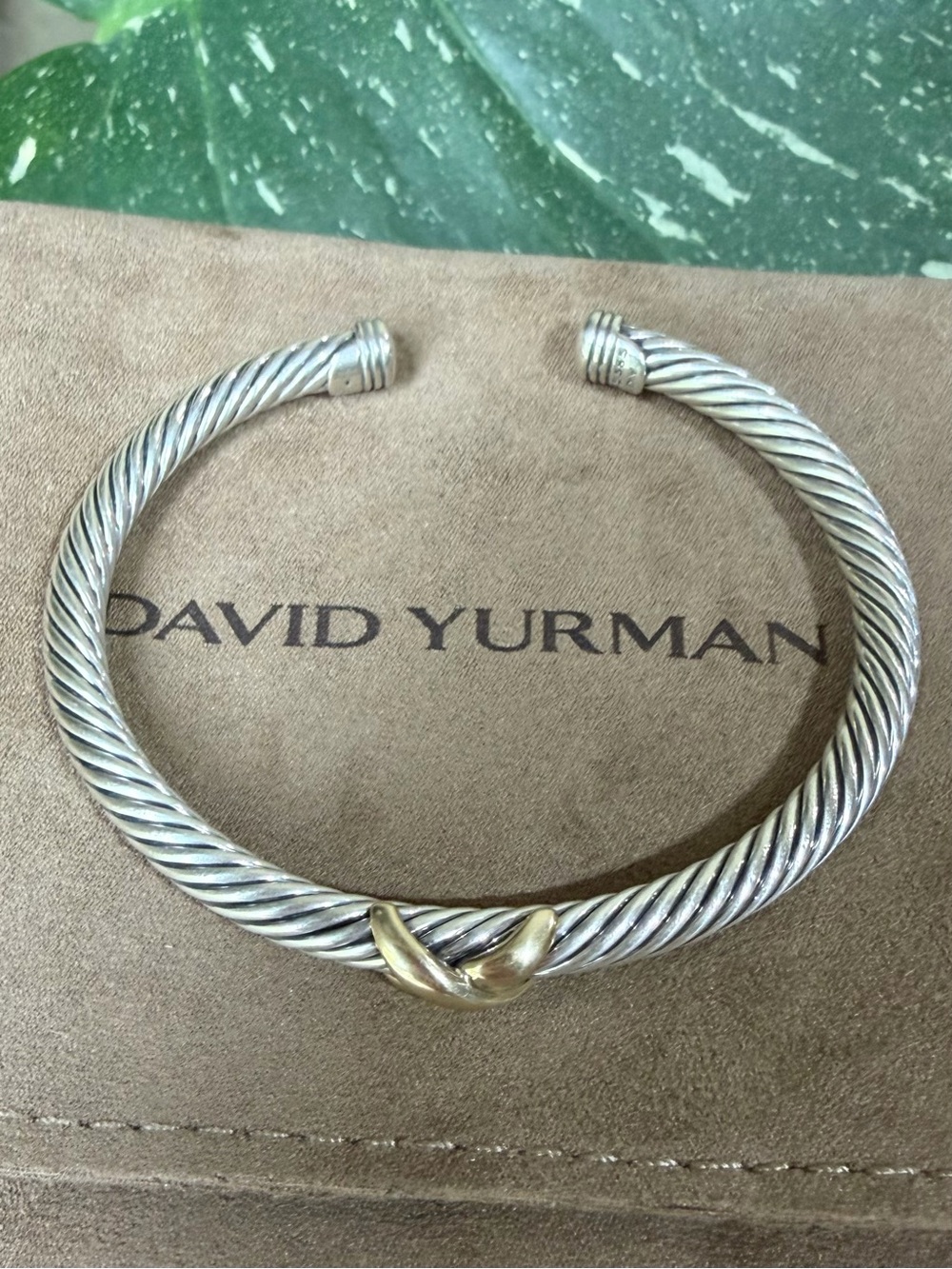❤️ David Yurman X Classic Cable Station Bracelet - Picture 2 of 10